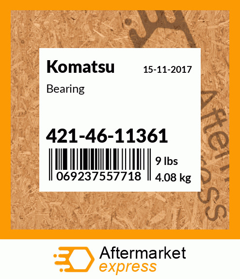 Spare part 421-46-11361 + Bearing