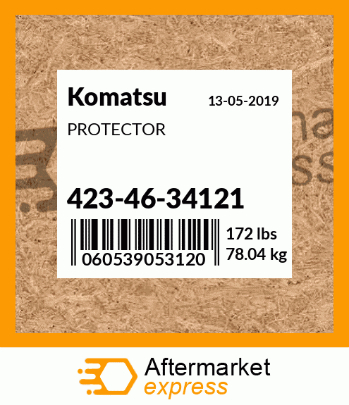 Spare part 423-46-34121 + PROTECTOR