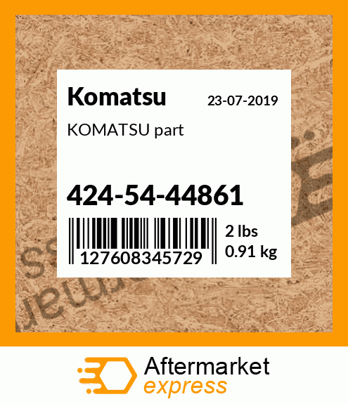 KOMATSU part 424-54-44861