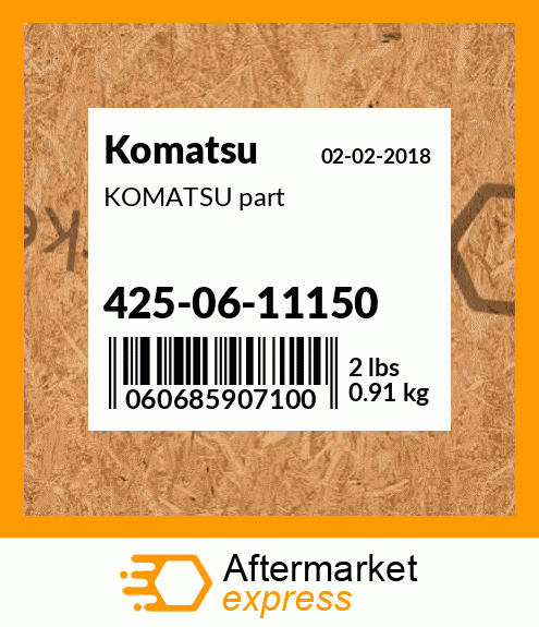 KOMATSU part 425-06-11150