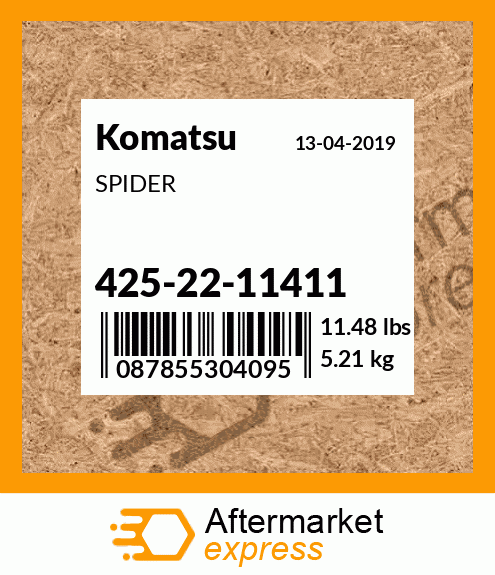 Spare part 425-22-11411 + SPIDER