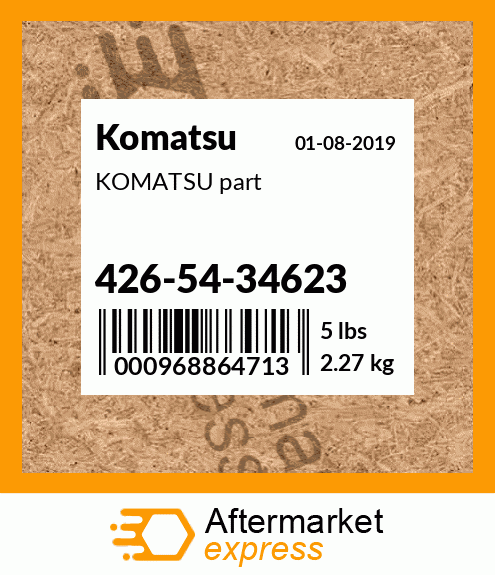 KOMATSU part 426-54-34623
