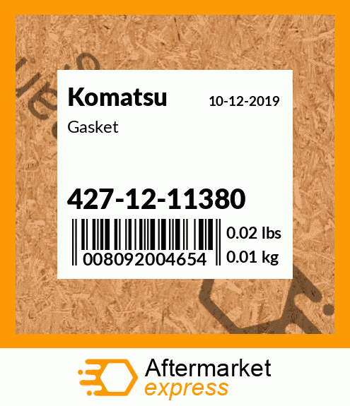 Spare part 4271211380 + Gasket