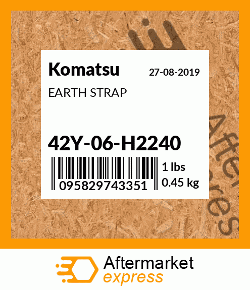 Spare part 42Y-06-H2240 + EARTH STRAP