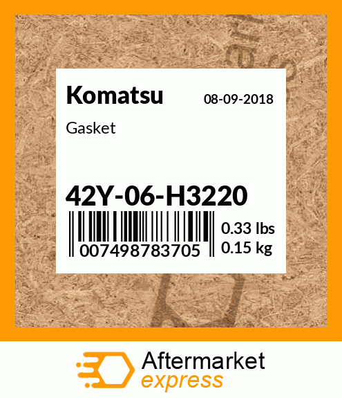 Spare part 42Y06H3220 + Gasket