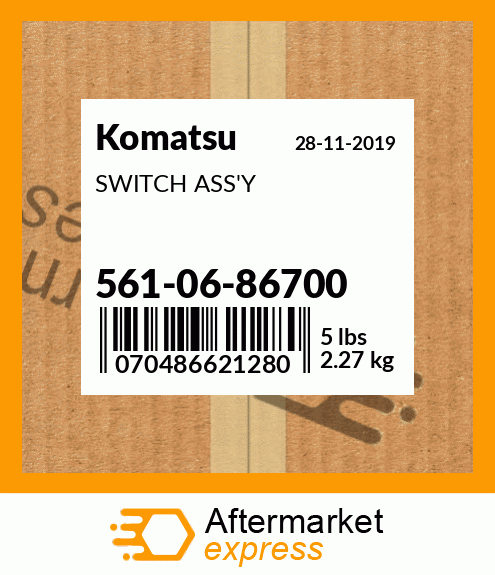 SWITCH ASS'Y 561-06-86700