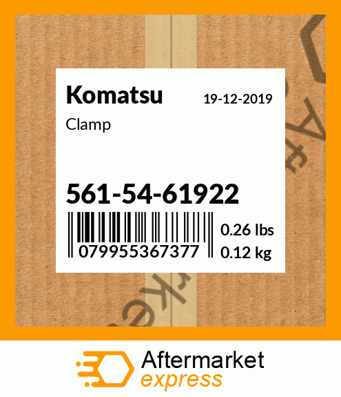 Clamp 561-54-61922