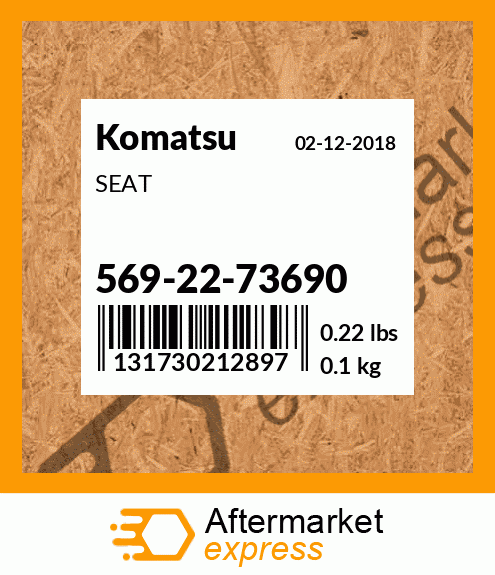 SEAT 569-22-73690
