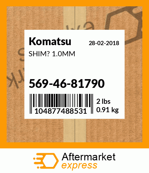 SHIM? 1.0MM 569-46-81790