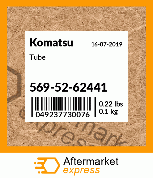 Tube 569-52-62441