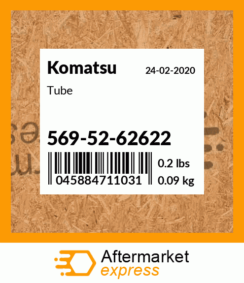 Tube 569-52-62622