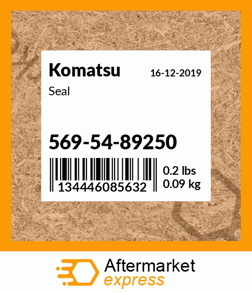 Seal 569-54-89250