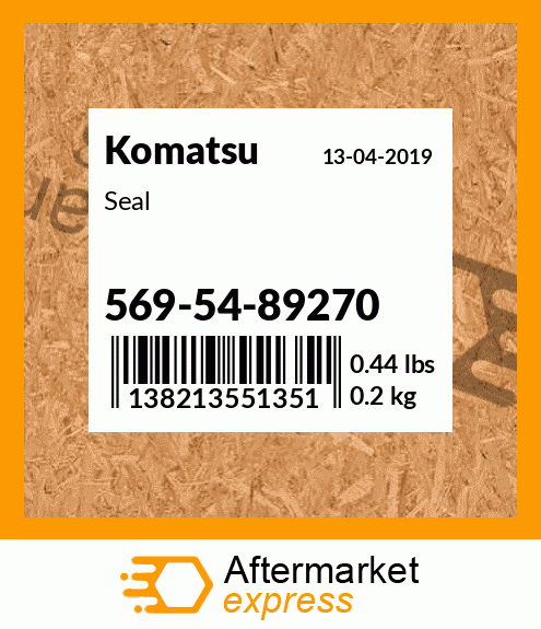 Seal 569-54-89270