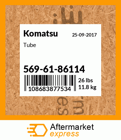 Tube 569-61-86114
