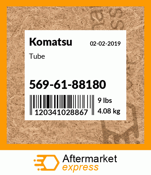 Tube 569-61-88180