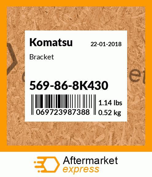 Bracket 569-86-8K430