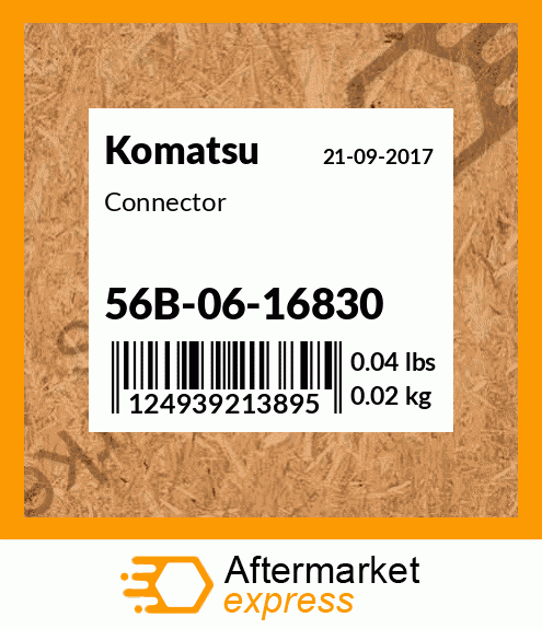 Connector 56B-06-16830