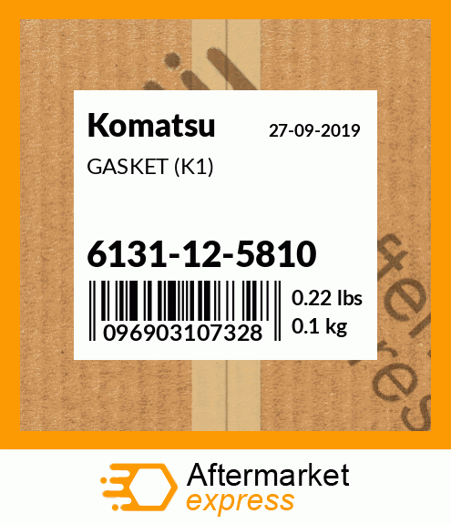 Spare part 6131-12-5810 + GASKET (K1)