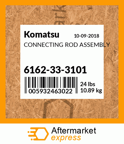 Spare part 6162333101 + CONNECTING ROD ASSEMBLY