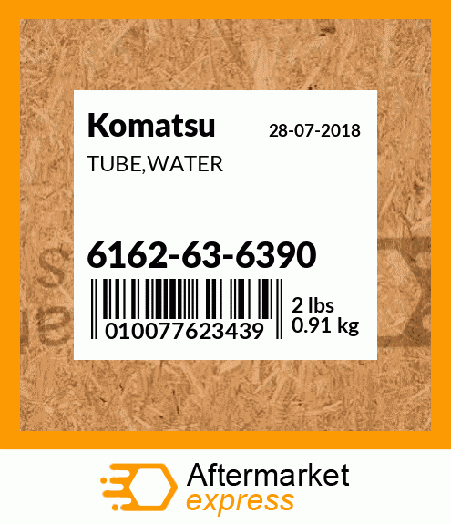 TUBE,WATER