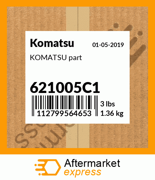 KOMATSU part 621005C1