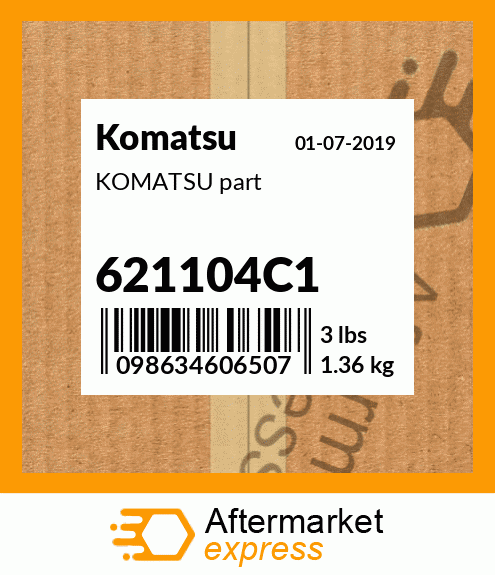 KOMATSU part 621104C1