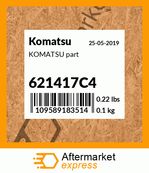 KOMATSU part 621417C4
