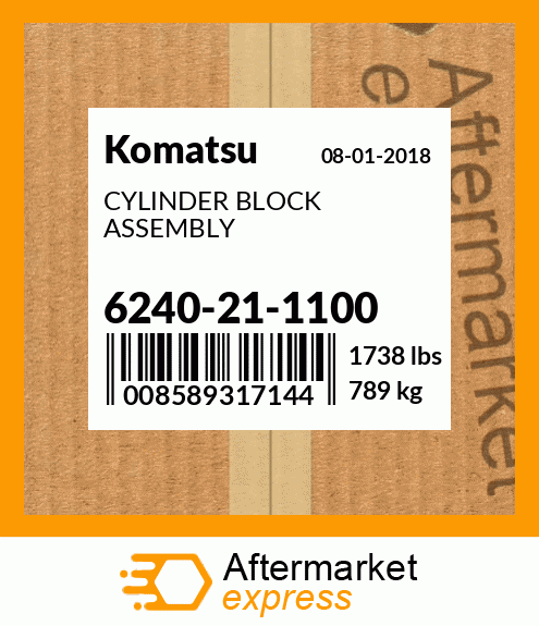 CYLINDER BLOCK. ASSEMBLY