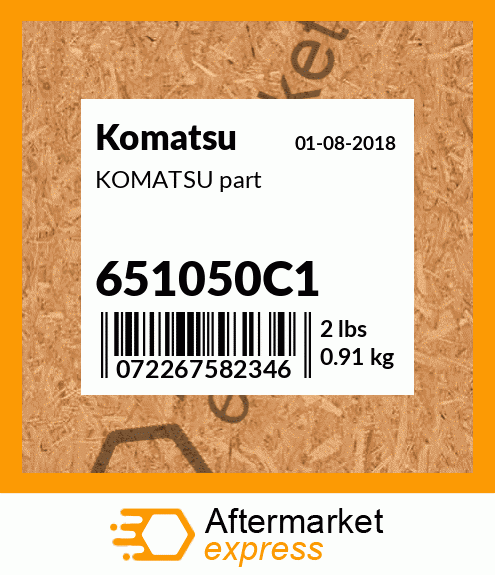 KOMATSU part 651050C1