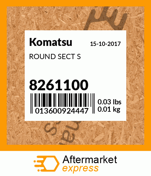 ROUND SECT S 8261100