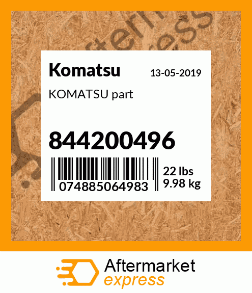 KOMATSU part 844200496