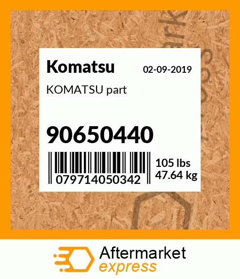KOMATSU part 90650440