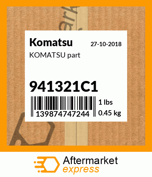 KOMATSU part 941321C1