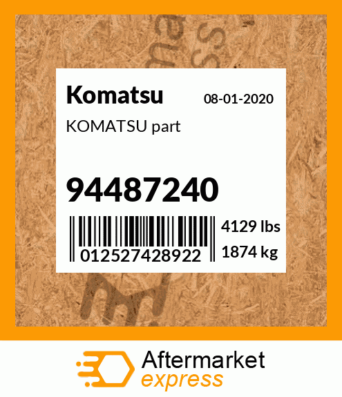 KOMATSU part 94487240