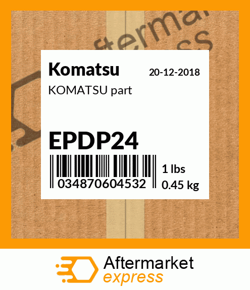 KOMATSU part EPDP24
