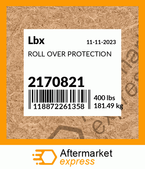 Spare part 2170821 + ROLL OVER PROTECTION