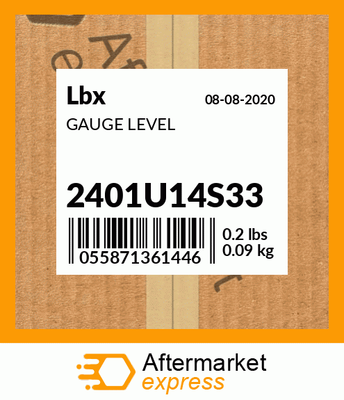 Spare part 2401U14S33 + GAUGE LEVEL