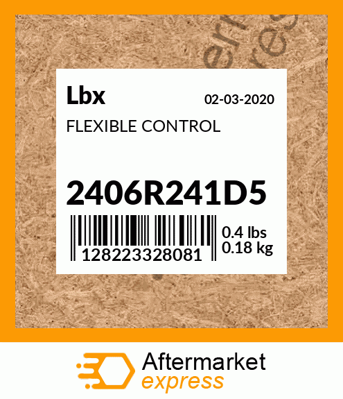 Spare part 2406R241D5 + FLEXIBLE CONTROL