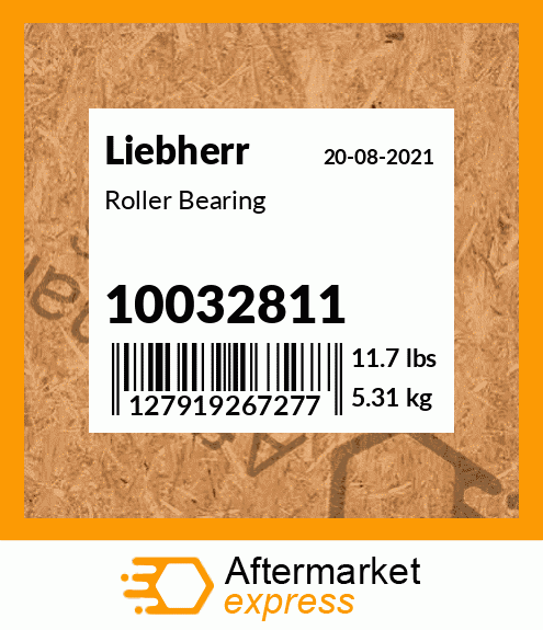 Spare part 10032811 + Roller Bearing