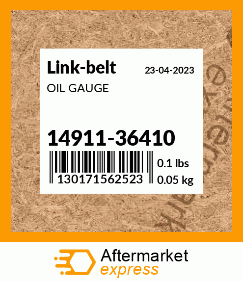 Spare part 14911-36410 + OIL GAUGE