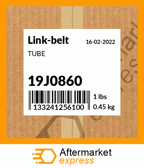 Spare part 19J0860 + TUBE