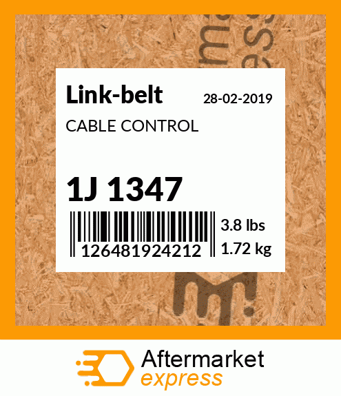 Spare part 1J 1347 + CABLE CONTROL