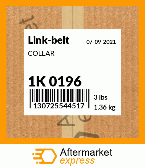 Spare part 1K 0196 + COLLAR