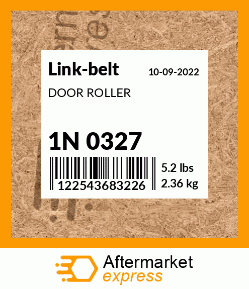 Spare part 1N 0327 + DOOR ROLLER