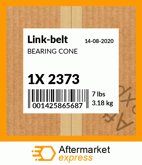 Spare part 1X 2373 + BEARING CONE