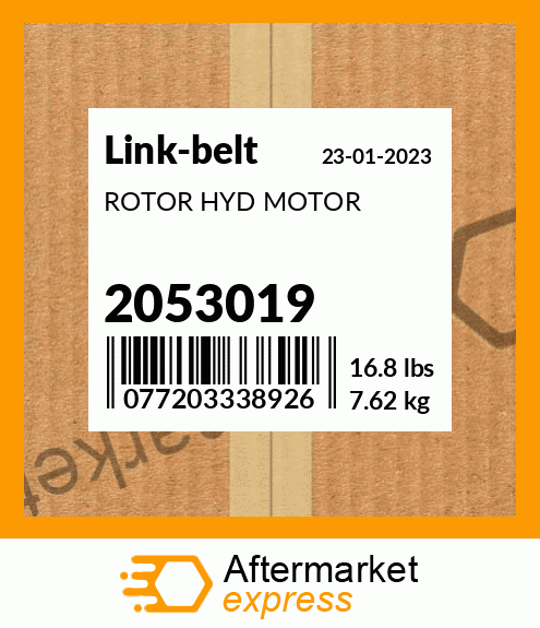 Spare part 2053019 + ROTOR HYD MOTOR