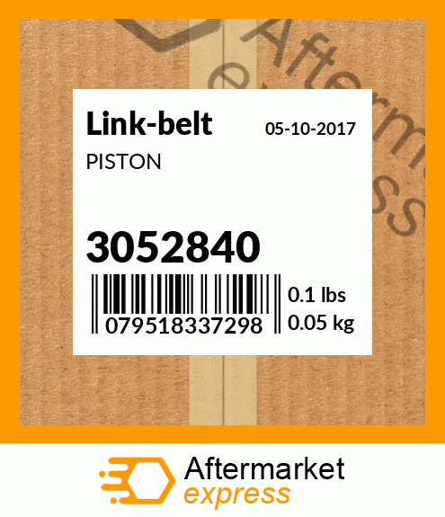 Spare part 3052840 + PISTON