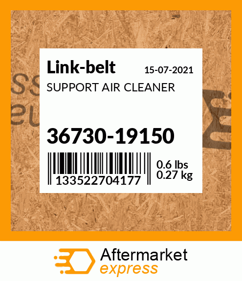 Spare part 36730-19150 + SUPPORT AIR CLEANER