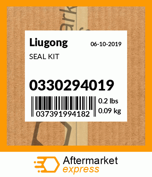 Spare part 0330294019 + SEAL KIT