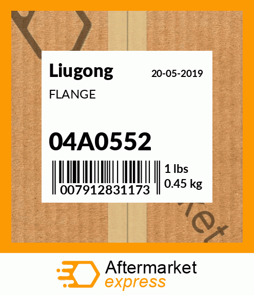 Spare part 04A0552 + FLANGE